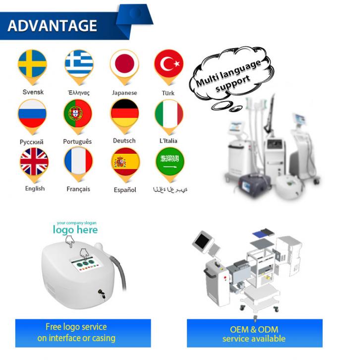 máquina de enfriamiento de la piel facial de la máquina -20c Cryotherapy Zimmer de 800w Cryotherapy 16