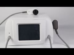 Vea la máquina de terapia de vibración de ondas de choque 2 en 1 para masaje y alivio del dolor