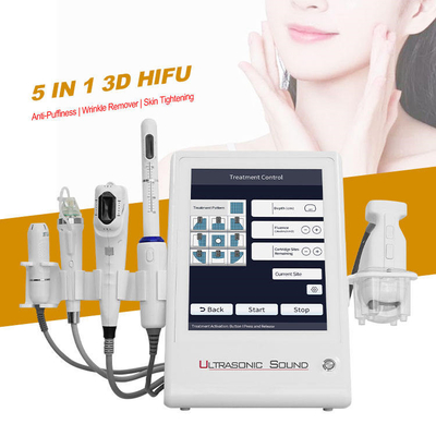 5 en 1 máquina micro del RF de la aguja de HIFU para la arruga quitan adelgazar del cuerpo de elevación de cara