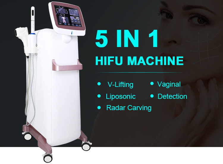 Liposonix hace frente a la máquina Mutifuctional de la elevación 4d 5d Hifu antienvejecedor