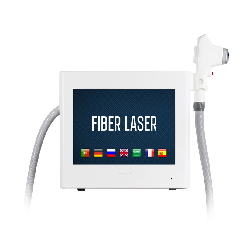 máquina del laser de la fibra 808nm con el tratamiento rápido del relámpago del poder más elevado 1200W para el retiro del pelo