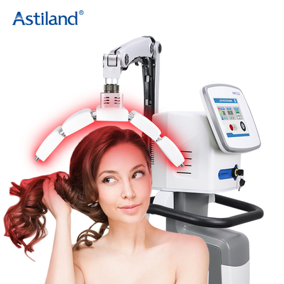 Dispositivo profesional de crecimiento de cabello con láser de 650nm±5nm - Seguro y eficaz para cabello más grueso