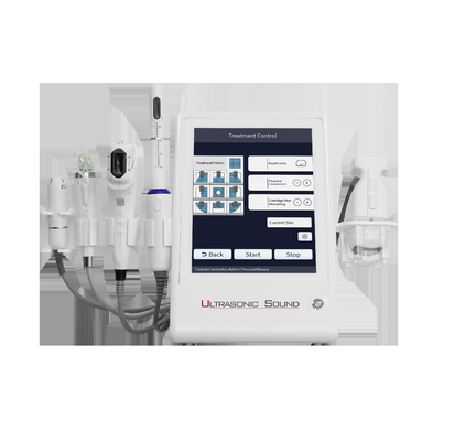 Cabo facial 8 cartuchos de la máquina 9d Y de Vaginal Tightening HIFU de la cara del ojo 12 líneas 7D