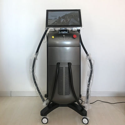 1200W 755nm 808nm 1064nm Máquina láser de depilación de longitud de onda mixta con zafiro enfriado