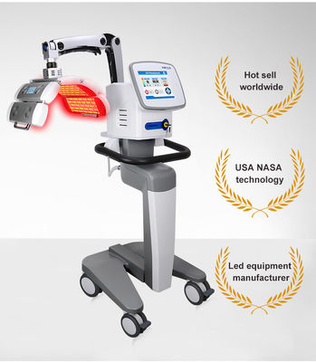 Densidad creciente roja del pelo de la máquina 655nm±5nm de la terapia de la luz del LED