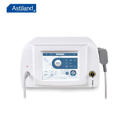 5 transmisores 8.4 pulgadas de pantalla LCD Sistema de terapia de ondas de choque con energía de vibración 1-6Bar