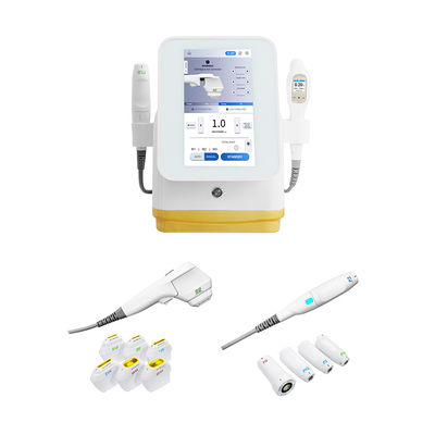 2-IN-1 RF Hifu máquina para la intensidad centrada de ultrasonido de apretamiento intimate