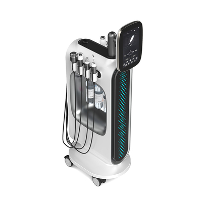Nueva llegada 8-en-1 multifuncional Hydro Dermabrasion máquina facial de peeling acuático y el aparato de cuidado de la piel de chorro de oxígeno para la cara