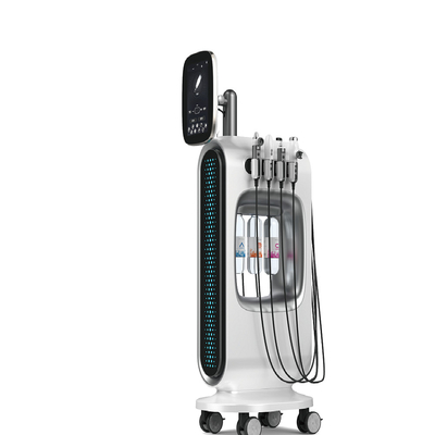 8 pieza de mano equipo profesional de cuidado de la piel AzulMarino 8w máquina hidrafacial para la venta