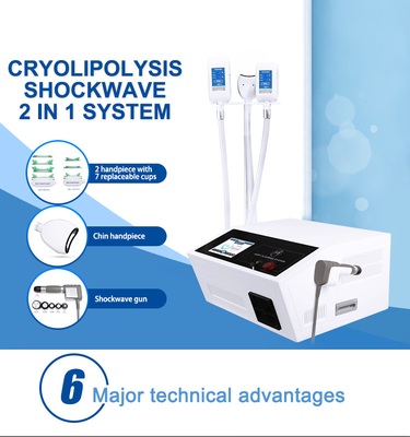 2 en 1 máquina de congelación gorda multifuncional de Cryolipolysis con la manija 4