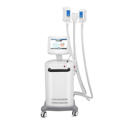 Grados no invasor Cryotherapy de 3 manijas 360 que adelgaza la máquina