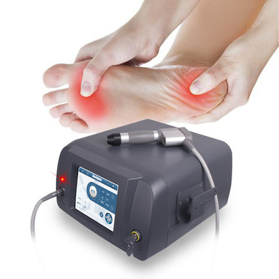 Máquina negra portátil de la terapia de la onda de choque para el tratamiento físico