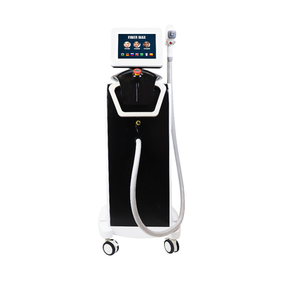 Equipamiento médico de la máquina del retiro del pelo del laser de la fibra de 3 longitudes de onda