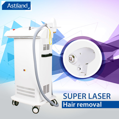 El laser permanente vertical del retiro del pelo trabaja a máquina 808nm sin dolor