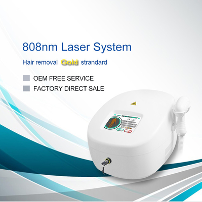 El dispositivo 808nm del retiro del pelo del laser del diodo de la depilación del laser de la actualización refresca sin dolor