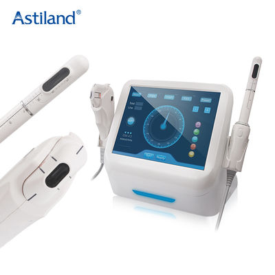 Máquina de Astiland 3d Hifu para el salón 2 en 1 intimate Cartridge Hifu Face Contouring