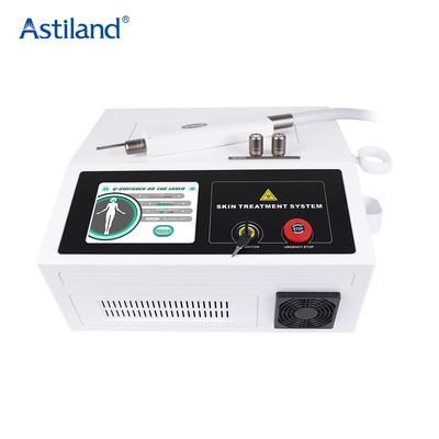 Eficaz máquina láser con interruptor de picosegundo Q para salón de belleza Uso de pulso largo ND YAG láser de eliminación de tatuajes Rejuvenecimiento de la piel